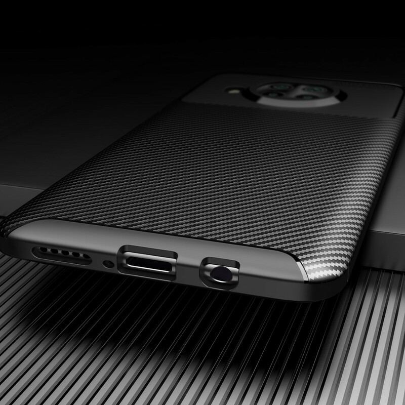 Capa Para Xiaomi Mi 10T Lite Fibra De Carbono