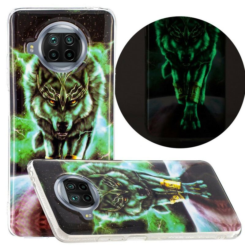 Capa Para Xiaomi Mi 10T Lite Fluorescente Wolf Series