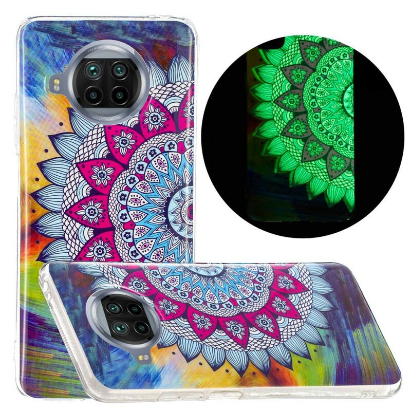 Capa Para Xiaomi Mi 10T Lite Mandala Colorida Fluorescente