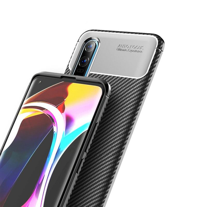 Capa De Celular Para Xiaomi Mi 10 / 10 Pro Fibra De Carbono Flexível