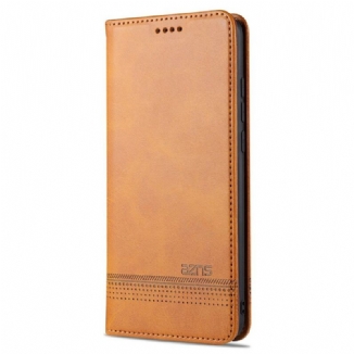 Capa De Celular Para Xiaomi Mi 10 / 10 Pro Flip Estilo De Couro Azns