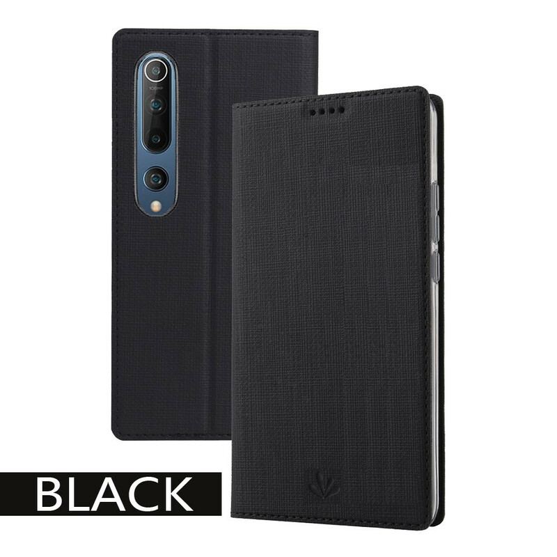 Capa De Celular Para Xiaomi Mi 10 / 10 Pro Flip Vili Dmx Texturizado