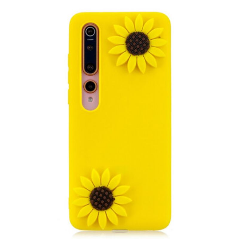 Capa De Celular Para Xiaomi Mi 10 / 10 Pro Girassóis 3d