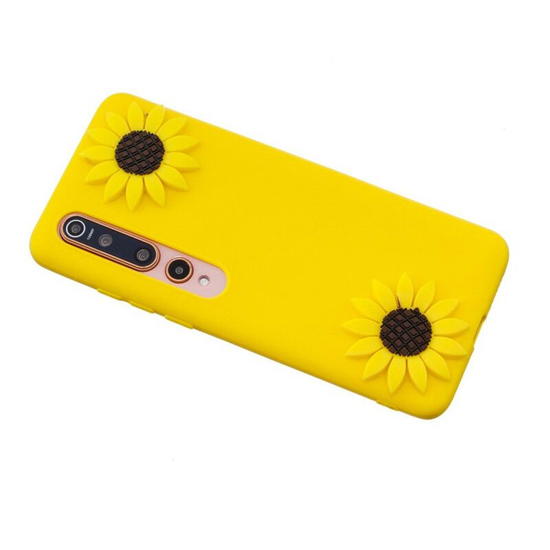 Capa De Celular Para Xiaomi Mi 10 / 10 Pro Girassóis 3d