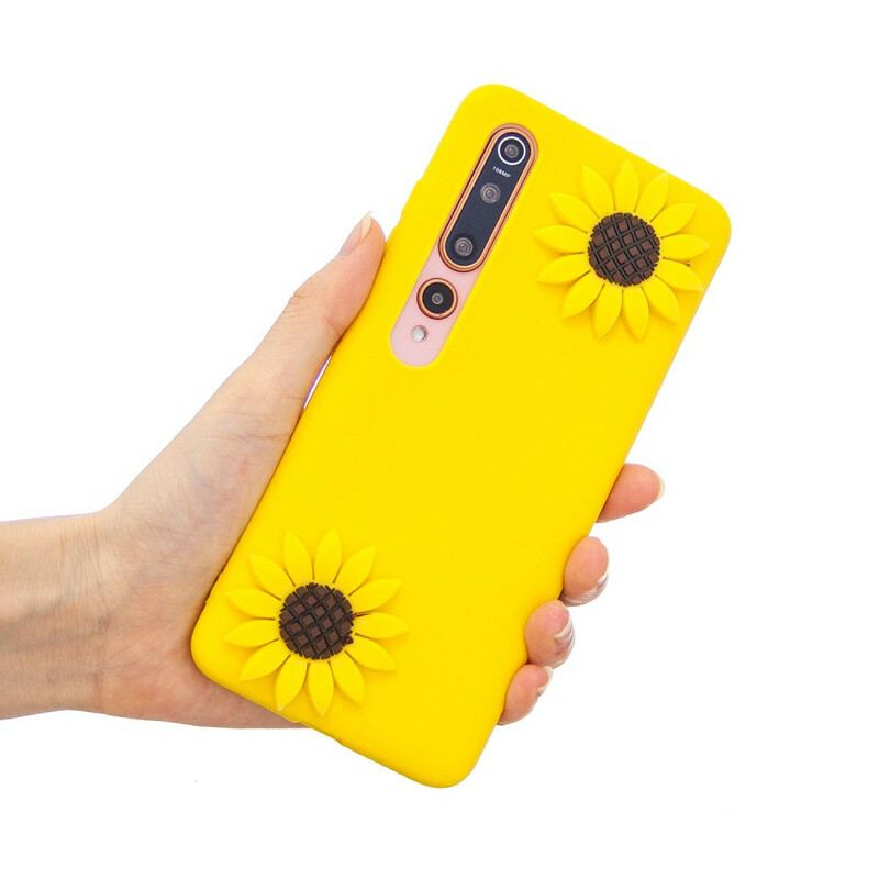 Capa De Celular Para Xiaomi Mi 10 / 10 Pro Girassóis 3d