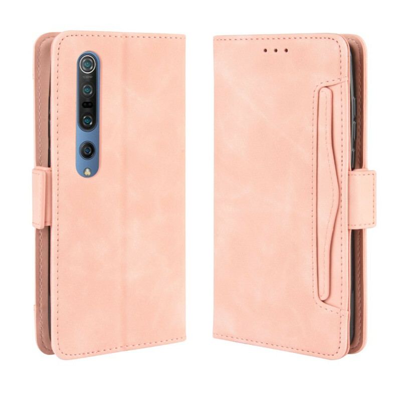 Capa Em Pele Para Xiaomi Mi 10 / 10 Pro Multi-card Premier Class