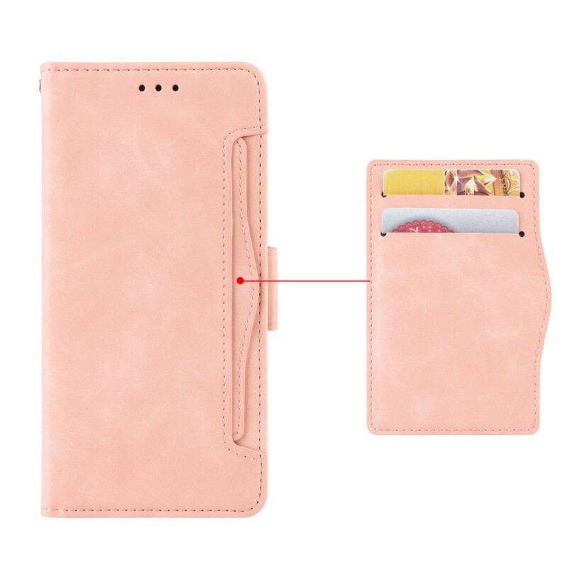 Capa Em Pele Para Xiaomi Mi 10 / 10 Pro Multi-card Premier Class