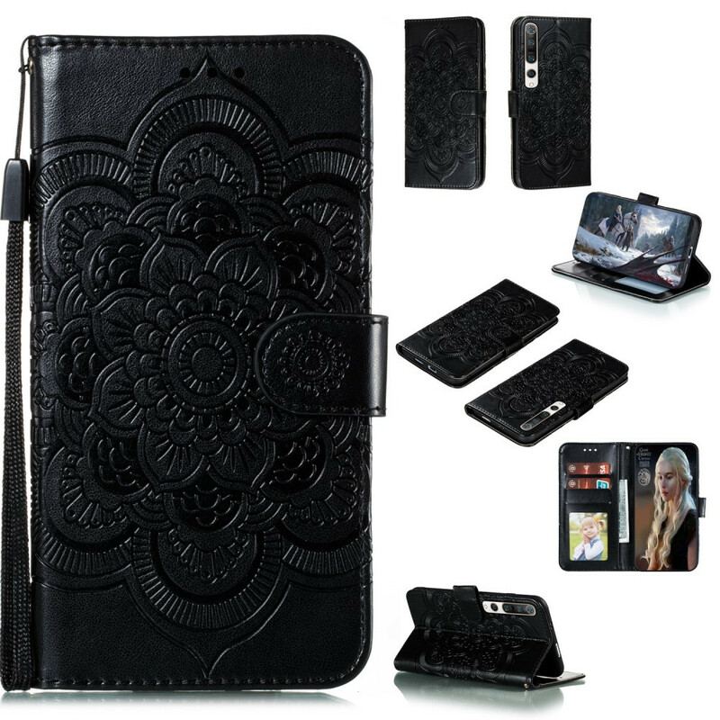 Capa Folio Para Xiaomi Mi 10 / 10 Pro Mandala Completa