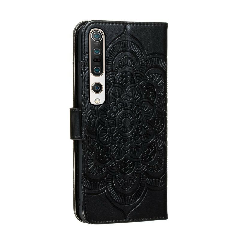 Capa Folio Para Xiaomi Mi 10 / 10 Pro Mandala Completa