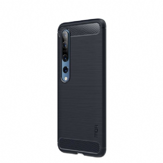 Capa Para Xiaomi Mi 10 / 10 Pro Fibra De Carbono Escovada Mofi