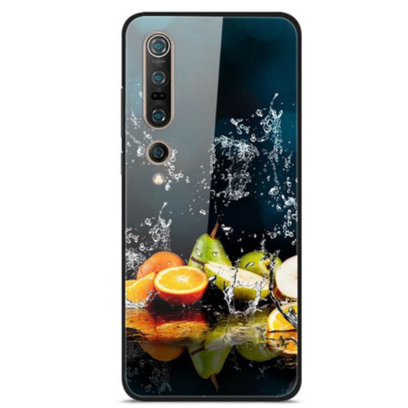 Capa Para Xiaomi Mi 10 / 10 Pro Vidro Temperado Citrus Splash