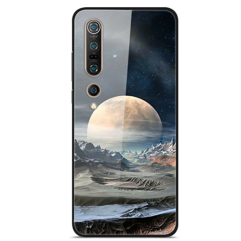 Capa Para Xiaomi Mi 10 / 10 Pro Vidro Temperado Da Lua Espacial