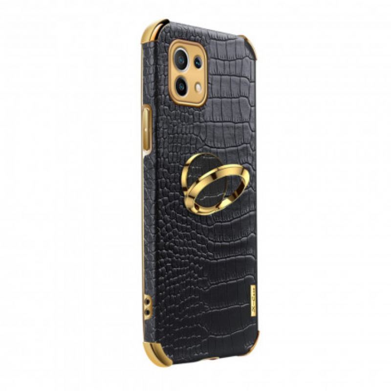 Capa De Celular Para Xiaomi Mi 11 (5G) Efeito Pele De Crocodilo X-case