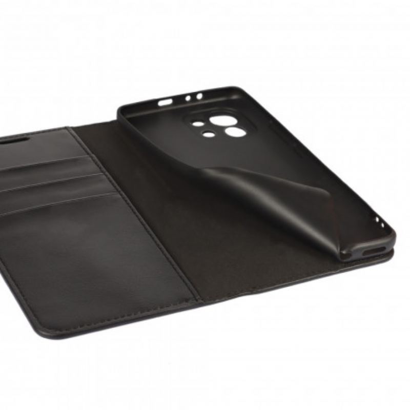 Capa De Celular Para Xiaomi Mi 11 (5G) Flip Couro Legitimo