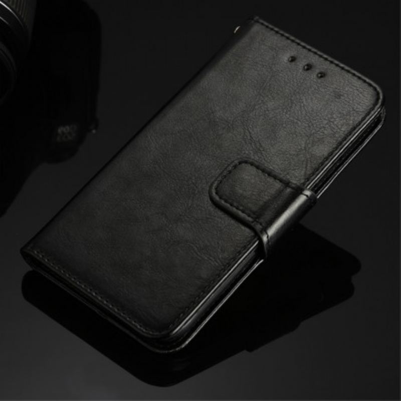 Capa De Couro Para Xiaomi Mi 11 (5G) Couro Sintético Vitrificado