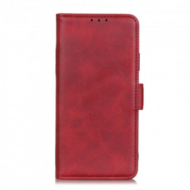 Capa Flip Para Xiaomi Mi 11 (5G) De Couro Aba Dupla