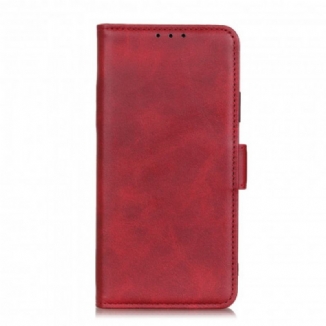 Capa Flip Para Xiaomi Mi 11 (5G) De Couro Aba Dupla