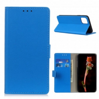 Capa Flip Para Xiaomi Mi 11 (5G) Couro Falso Clássico