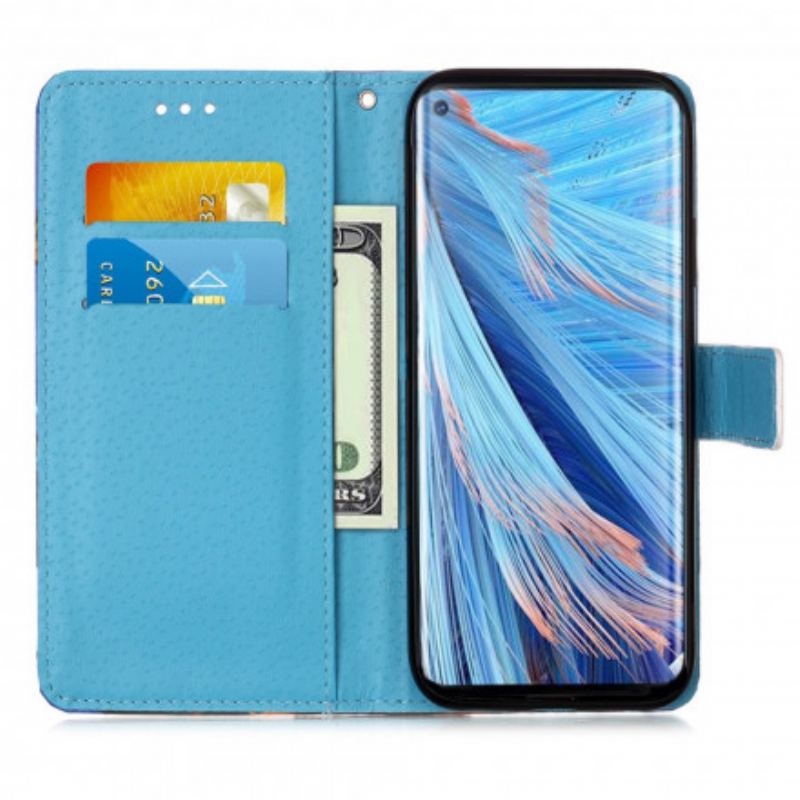 Capa Folio Para Xiaomi Mi 11 (5G) Mandala No Céu