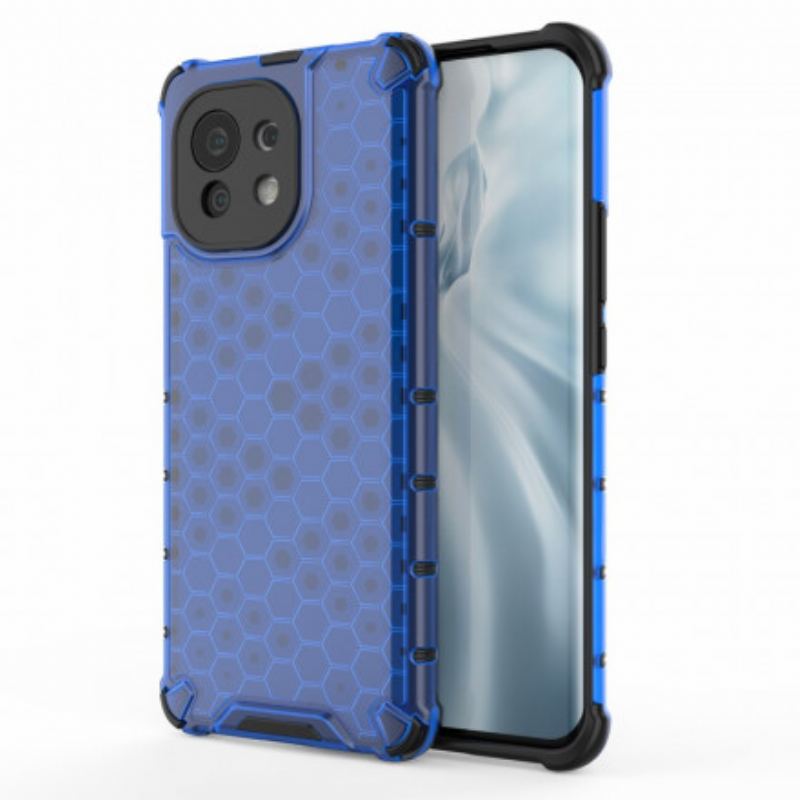 Capa Para Xiaomi Mi 11 (5G) Estilo Favo De Mel