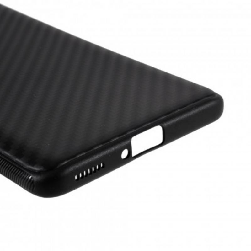 Capa Para Xiaomi Mi 11 (5G) Fibra De Carbono Simples