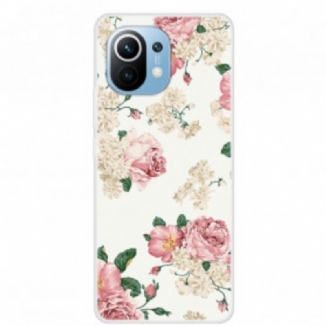 Capa Para Xiaomi Mi 11 (5G) Flores Da Liberdade