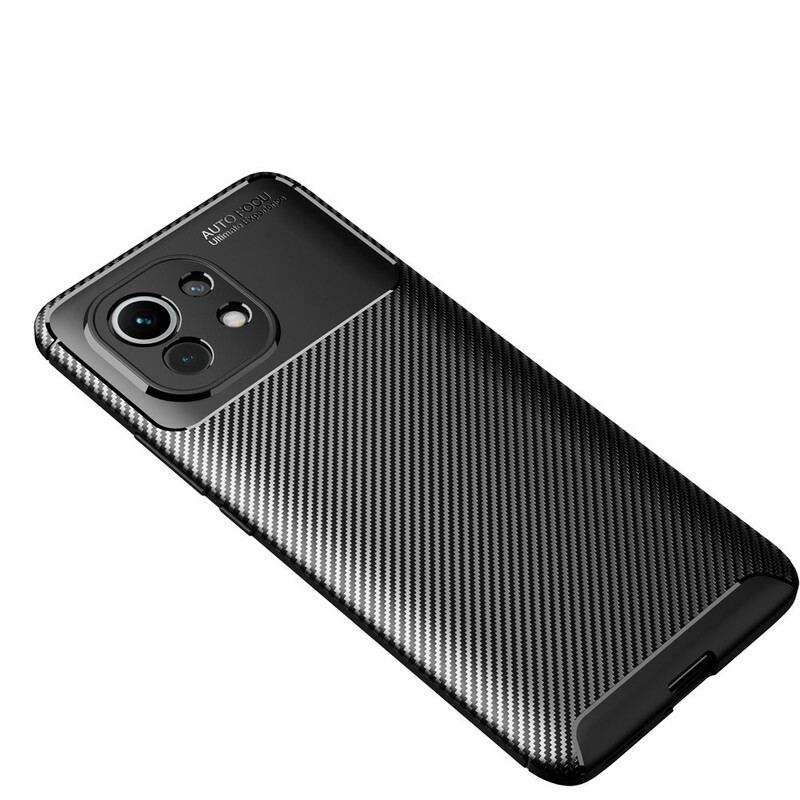 Capa Para Xiaomi Mi 11 (5G) Mangueira De Fibra De Carbono