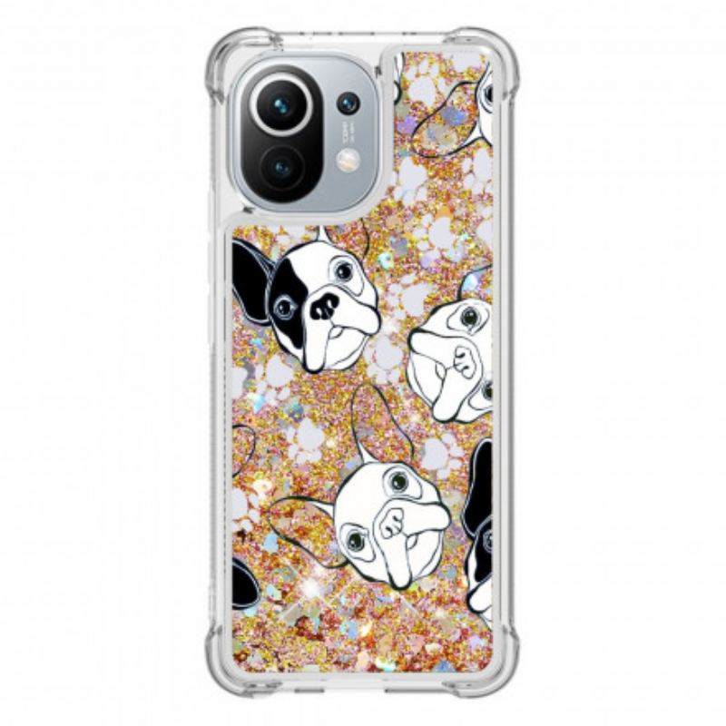 Capa Para Xiaomi Mi 11 (5G) Mr Dog Lantejoulas