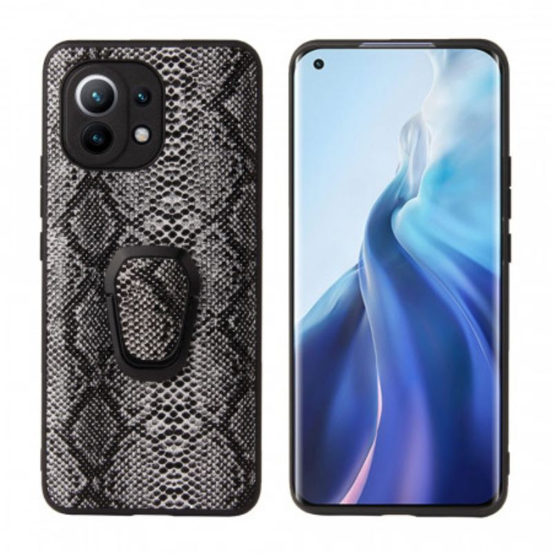 Capa Para Xiaomi Mi 11 (5G) Porta-anel Estilo Cobra