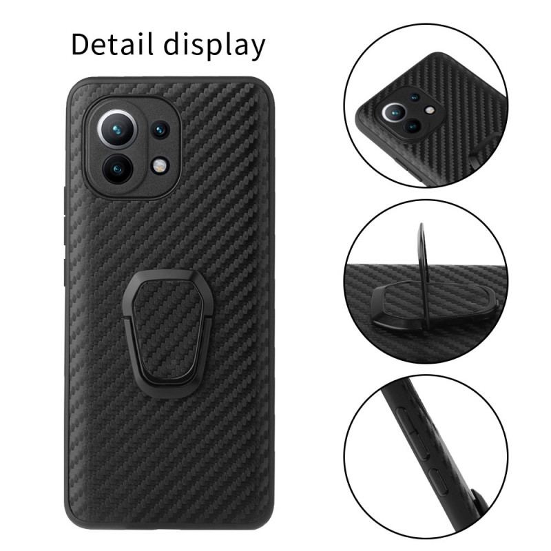 Capa Para Xiaomi Mi 11 (5G) Suporte De Anel Estilo Leopardo