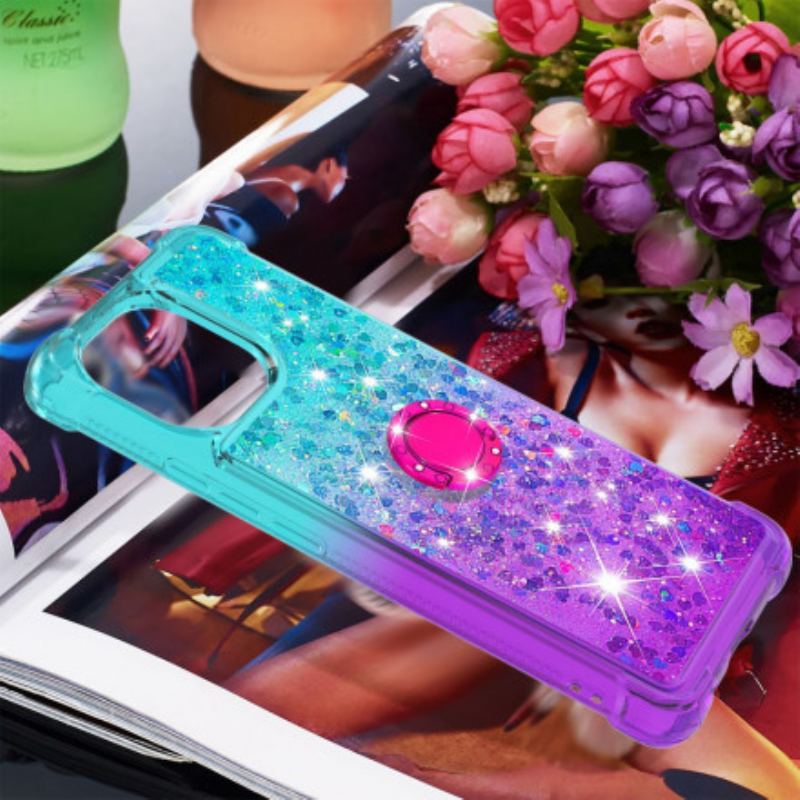 Capa Para Xiaomi Mi 11 (5G) Suporte De Anel Glitter