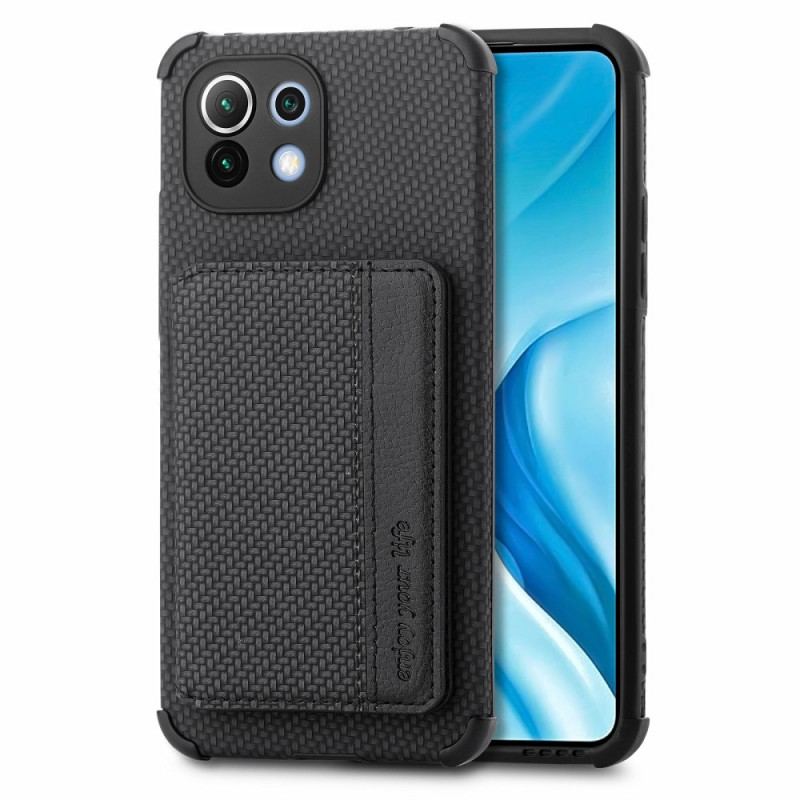 Capa Para Xiaomi Mi 11 (5G) Suporte Para Cartão Rfid