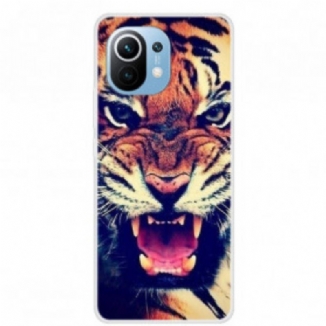 Capa Para Xiaomi Mi 11 (5G) Tigre Frontal