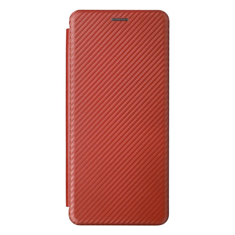 Capa De Celular Para Moto G51 5G Flip Silicone De Carbono Colorido