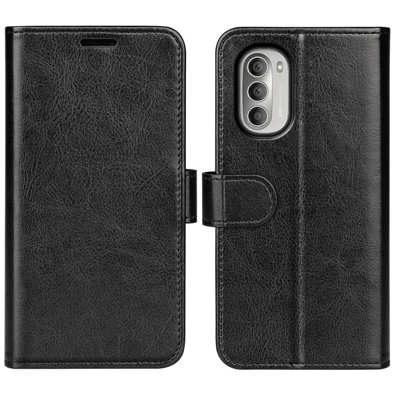 Capa De Couro Para Moto G51 5G Efeito Couro Designer