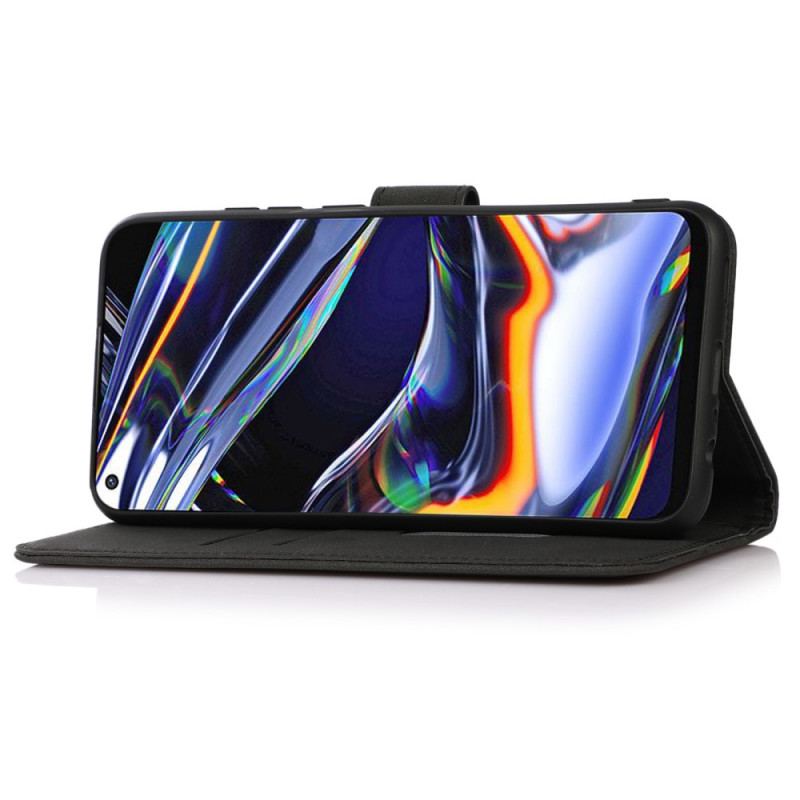 Capa Flip Para Moto G51 5G Khazneh Moda Efeito Couro