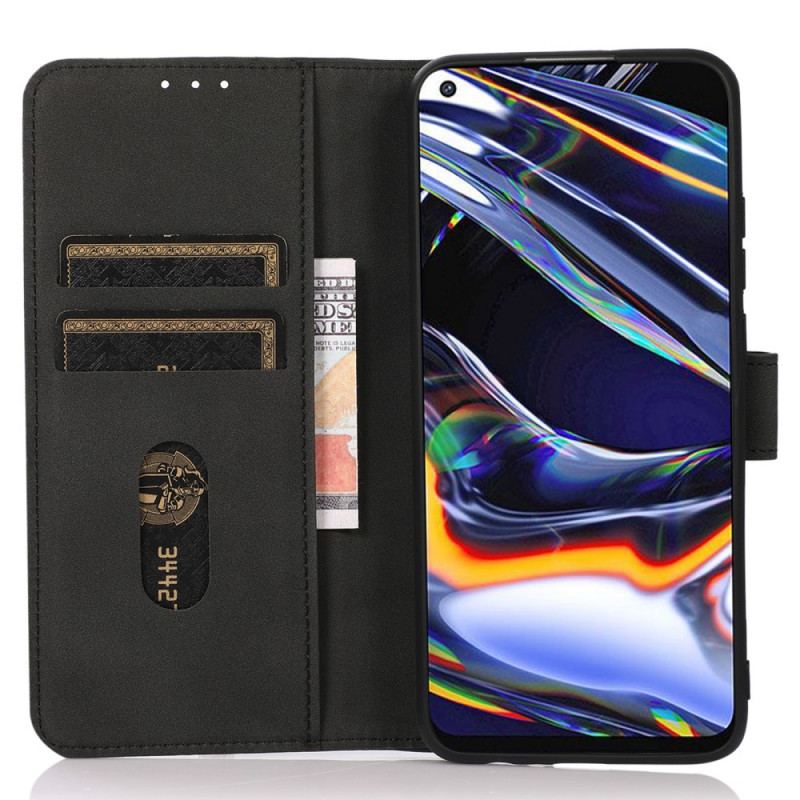 Capa Flip Para Moto G51 5G Khazneh Moda Efeito Couro