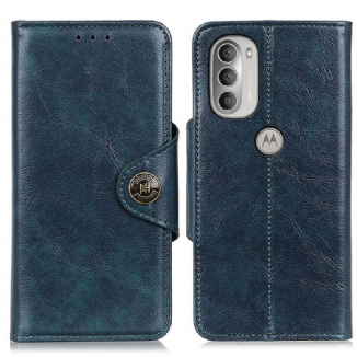 Capa Folio Para Moto G51 5G Khazneh