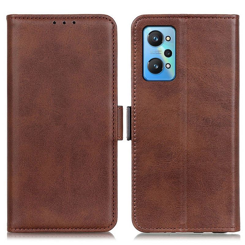 Capa Folio Para Realme GT Neo 3T / Neo 2 Flip Aba Dupla