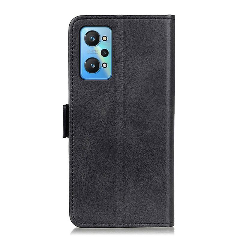 Capa Folio Para Realme GT Neo 3T / Neo 2 Flip Aba Dupla