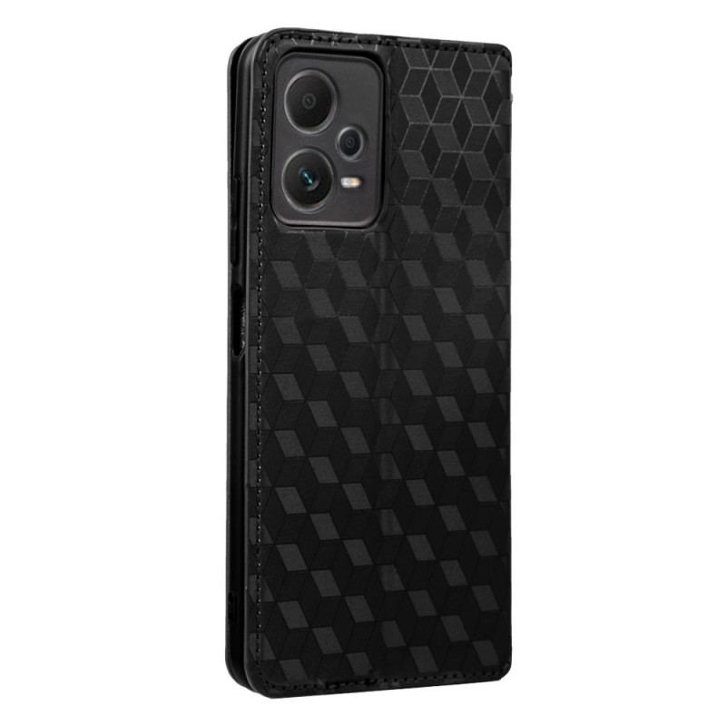 Capa De Celular Para Xiaomi Redmi Note 12 Pro Flip Padrão 3d