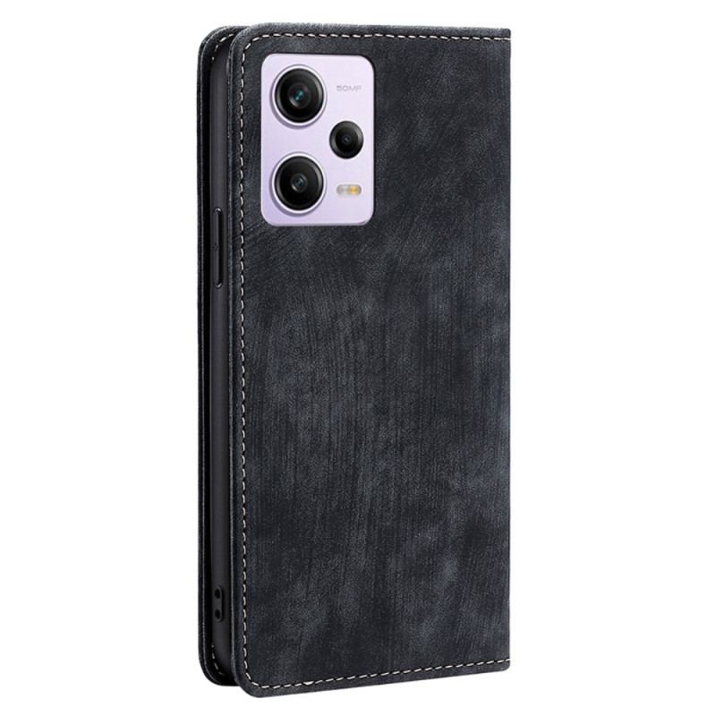 Capa De Celular Para Xiaomi Redmi Note 12 Pro Flip Rfid