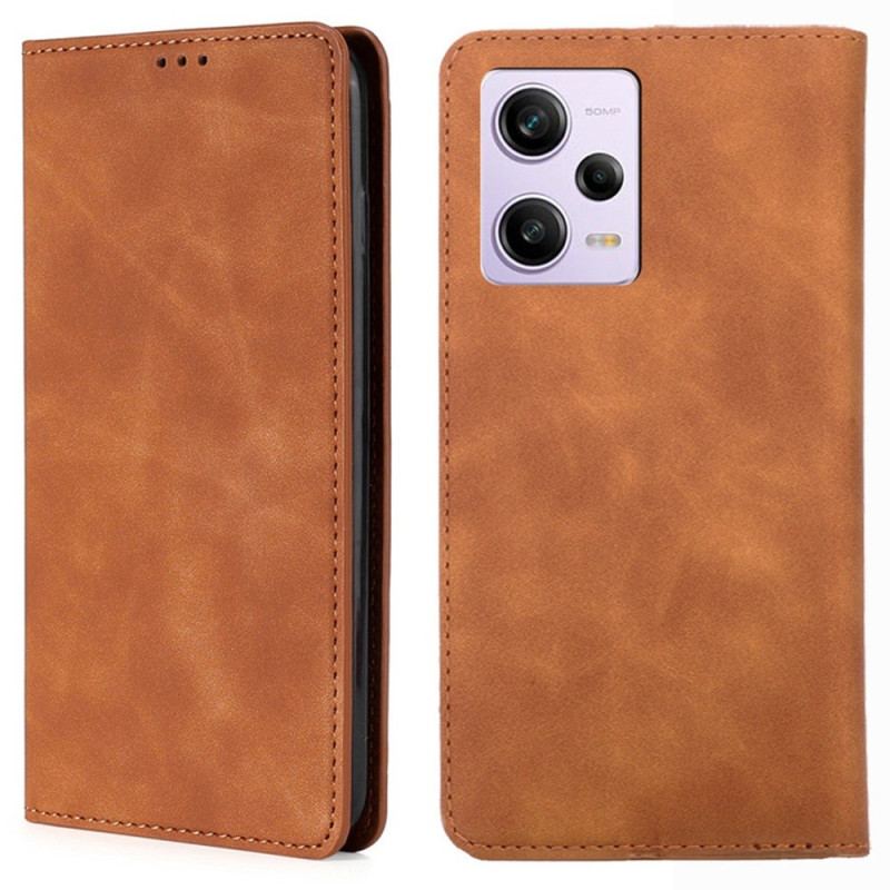 Capa De Celular Para Xiaomi Redmi Note 12 Pro Flip Série Vintage