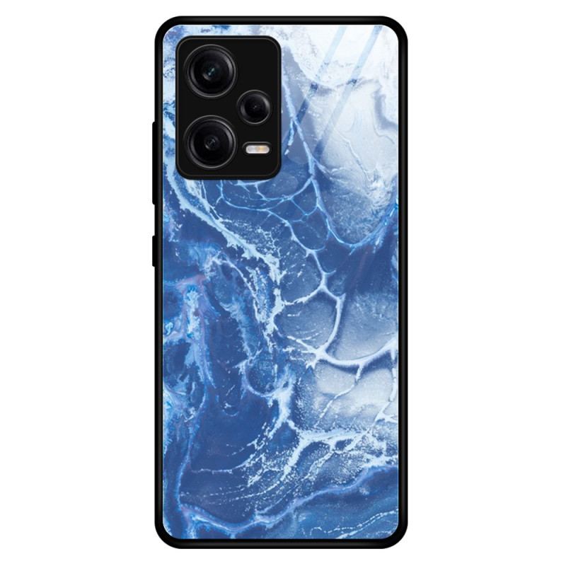 Capa De Celular Para Xiaomi Redmi Note 12 Pro Vidro Temperado De Cores De Mármore