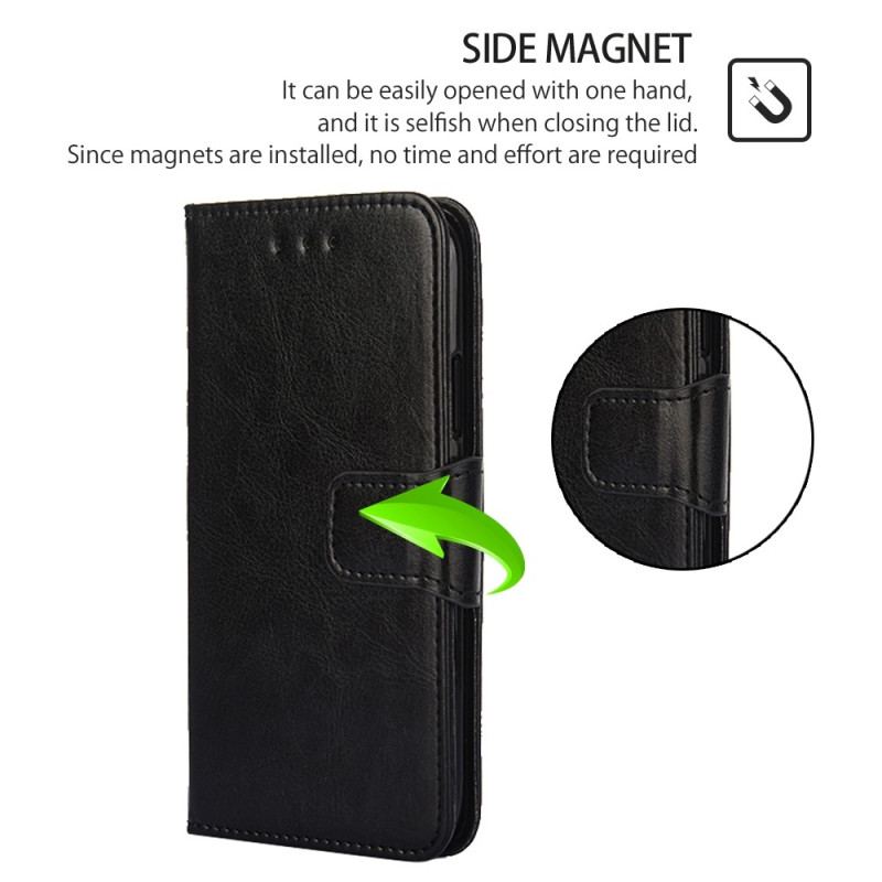 Capa De Couro Para Xiaomi Redmi Note 12 Pro Vintage