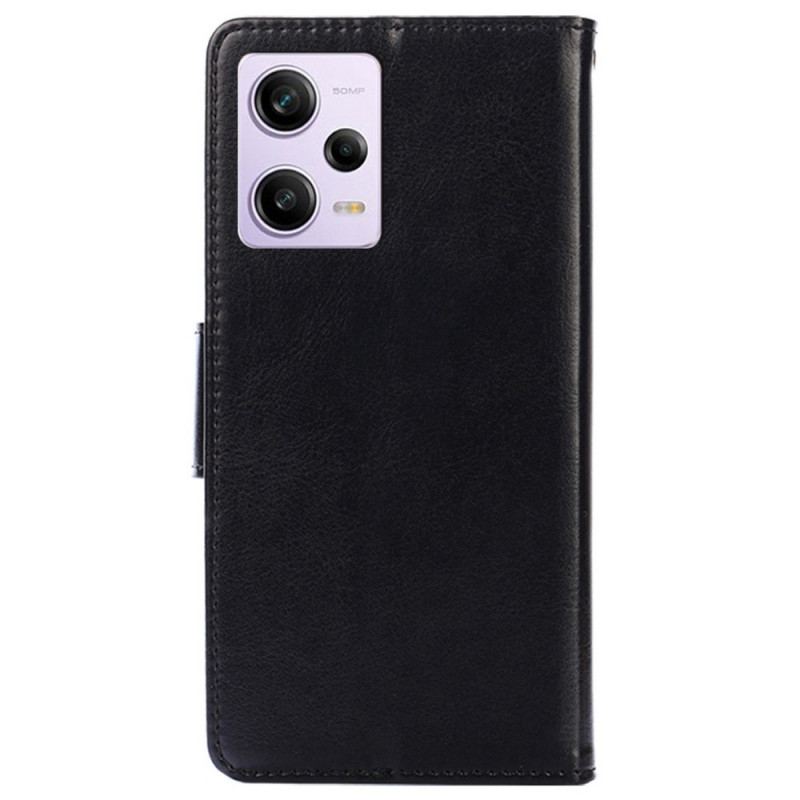 Capa De Couro Para Xiaomi Redmi Note 12 Pro Vintage