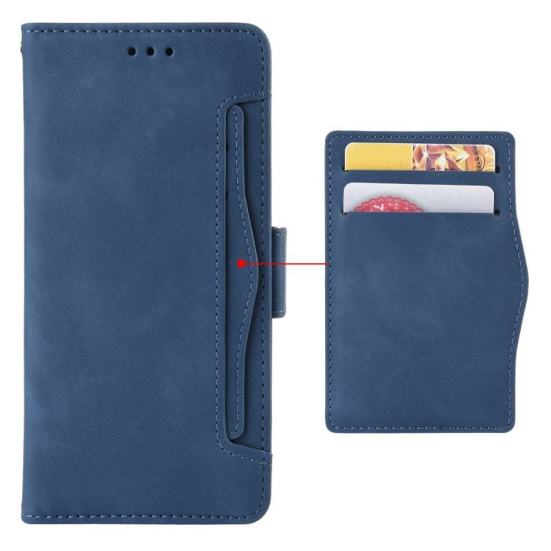 Capa Flip Para Xiaomi Redmi Note 12 Pro Cartões Múltiplos