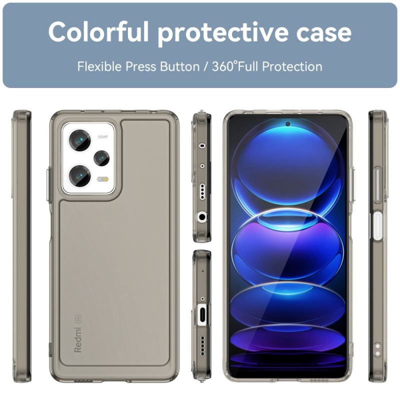 Capa Para Xiaomi Redmi Note 12 Pro Série Doce Transparente