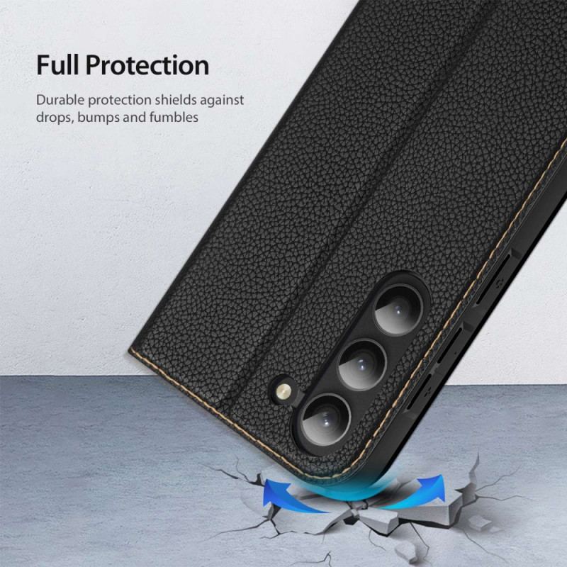 Capa De Celular Para Samsung Galaxy S23 5G Flip Pele Série X Dux Ducis