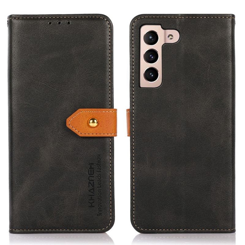 Capa Flip Para Samsung Galaxy S23 5G Alça Khazneh